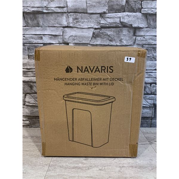 Navaris Hanging Waste Bin With Lid