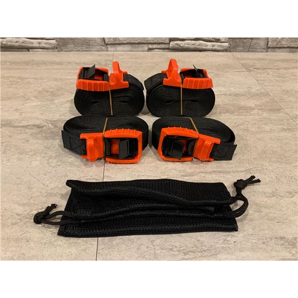 Heavy Duty Straps With Adjustable Buckles