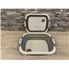 Image 1 : Lot of 2 Colapsible Dish Sink And Drying Rack