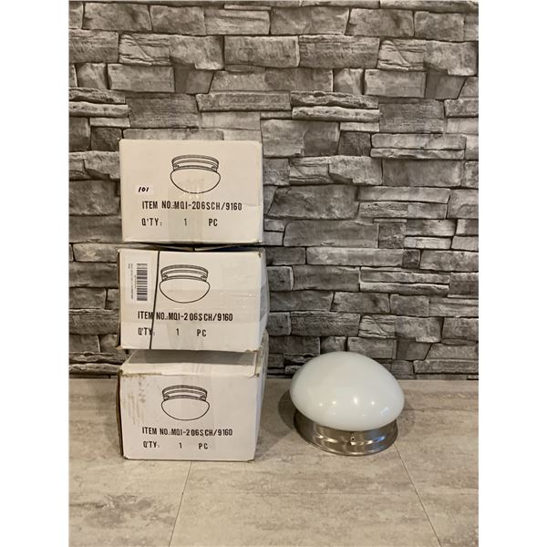Lot of 3 Ceiling Lights
