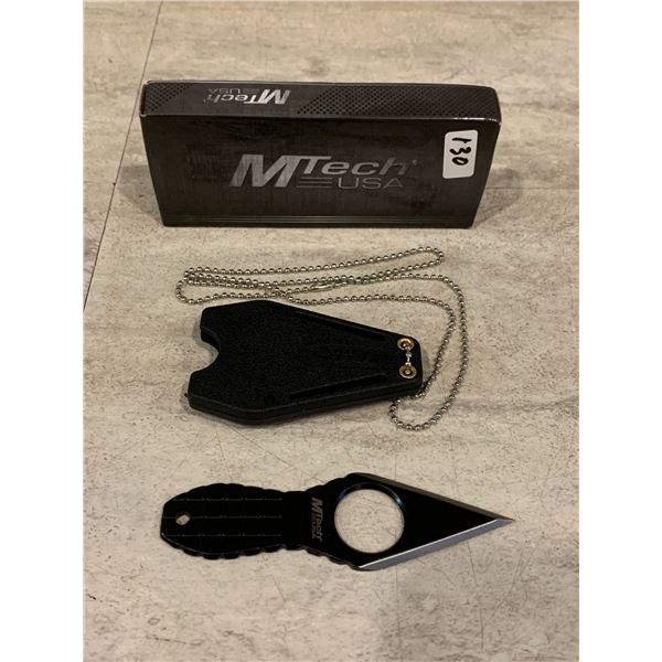Mtech USA Knife on Necklace 4 1/2"