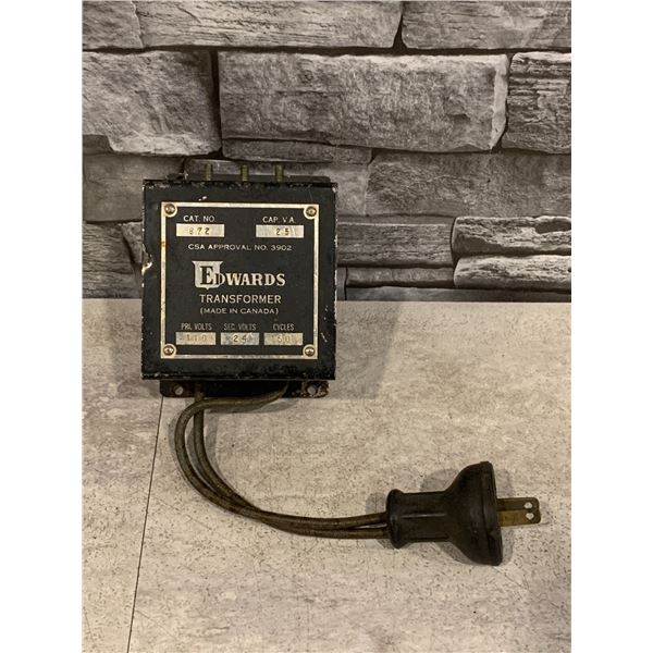 Edwards Transformer Cat no 872