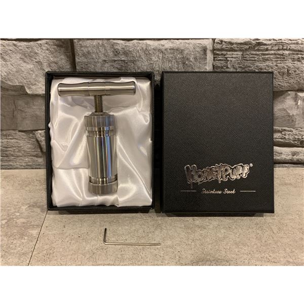 HoneyPuff Stainless Steel Pollen Press