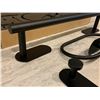 Image 2 : Black Towel Rack Kit for Bathroom - Kitchen