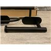 Image 4 : Black Towel Rack Kit for Bathroom - Kitchen