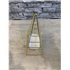 Image 4 : Pyramid Jewelry Organizer With White Tray Rose Gold