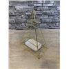 Image 5 : Pyramid Jewelry Organizer With White Tray Rose Gold