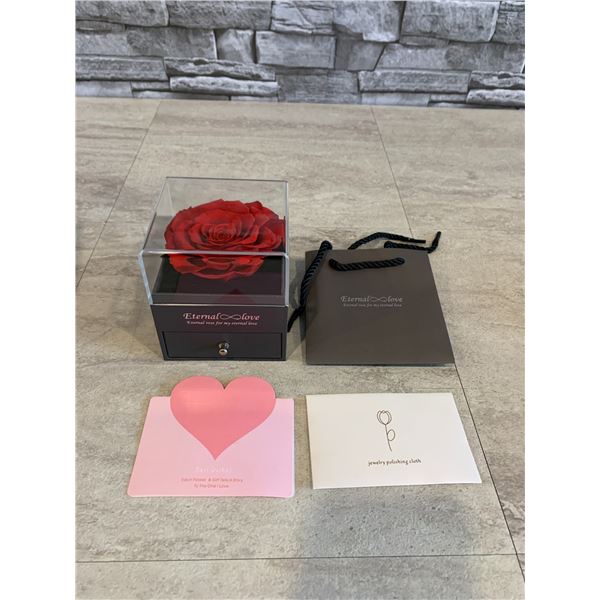 Eternal Love Eternal Rose for My Eternal Love Necklace And Case
