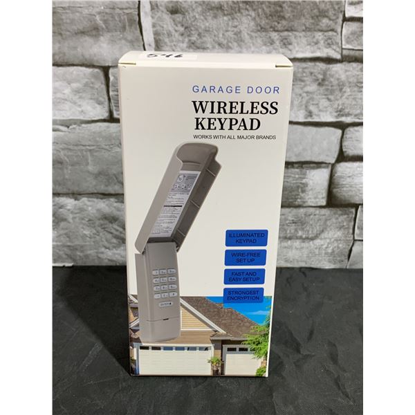 Garage Door Wireless Keypad