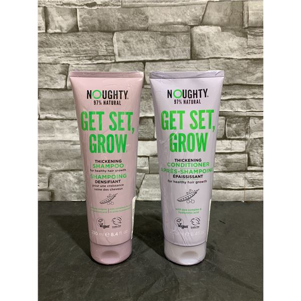 Noughty Get Set, Grow Shampoo & Conditioner Set