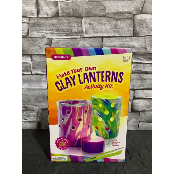 Dan & Darci Make Your Own Clay Lanterns Activity Kit