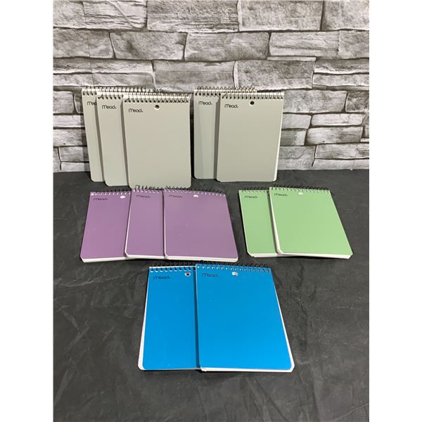Lot of 12 Mead Notepads