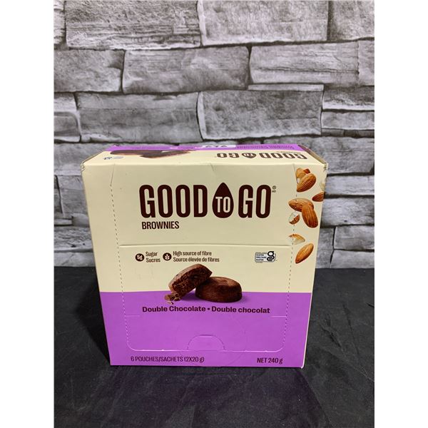 1 Box of Good to Go Brownies - 6 Pouches