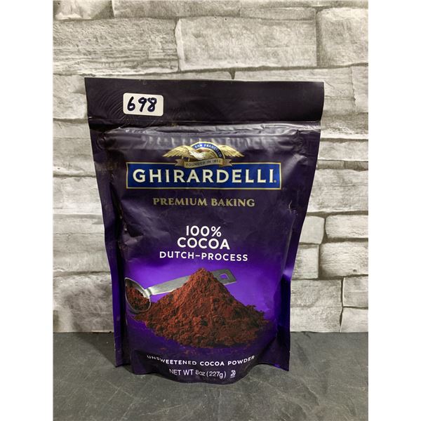 1 8oz Bag of GHIRARDELLI Premium Baking Unsweetened Baking Powder