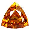 22.70ct Trillion Shape AAA Orange Citrine Appraisal Estimate $715 (GEM-15035)