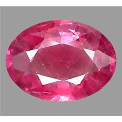 1.05ct Top AAA Oval Cut  Pink Sapphire Nigeria Appraisal Estimate $165 (GEM-8795)