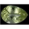 30.50ct Natural Pear Lemon Green Kunzite FLAWLESS Appraisal Estimate $3250 (GEM-17318)
