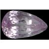 10.45ct Natural Pear Patroke Gem Stone Pink Kunzite VS Appraisal Estimate $1765 (GEM-17550)
