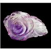 27.45ct Rose Carving Purple Amethyst  Appraisal Estimate $ (GEM-17171)