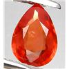 1.01ct Pear Cut Orange Padparascha Sapphire Appraisal Estimate $425 (GEM-8754)