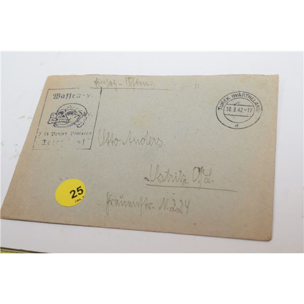 Nazi Germany 1942 Envelope