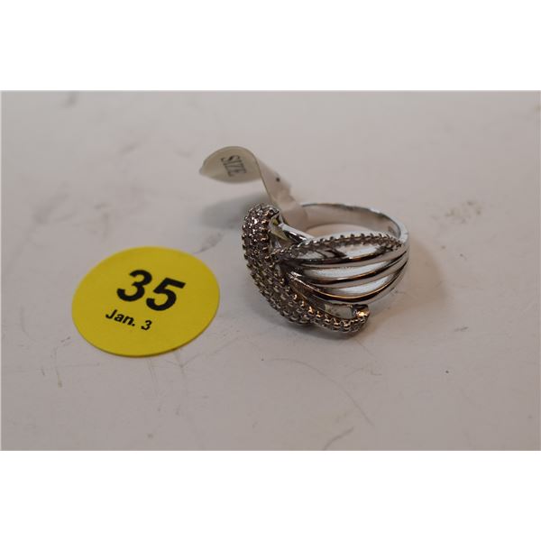Sterling Silver Size 5 Ring