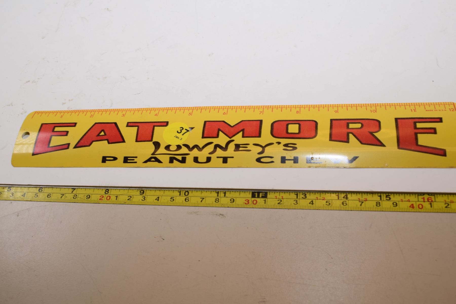 “Eat-More” Advertising Ruler