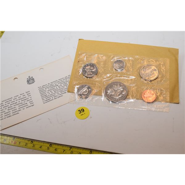 1970 UNC Canadian Coin Set