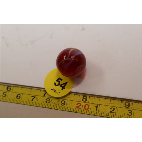 Peach Slag Christensen Marble
