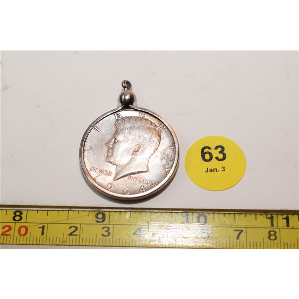 1964 Kennedy Pendant