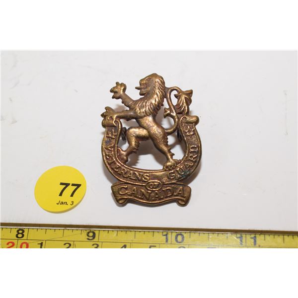 Veterans Guard Canada Badge