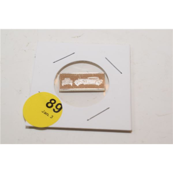 .05 oz Sterling Silver Automobile Bar – ROLLS ROYCE