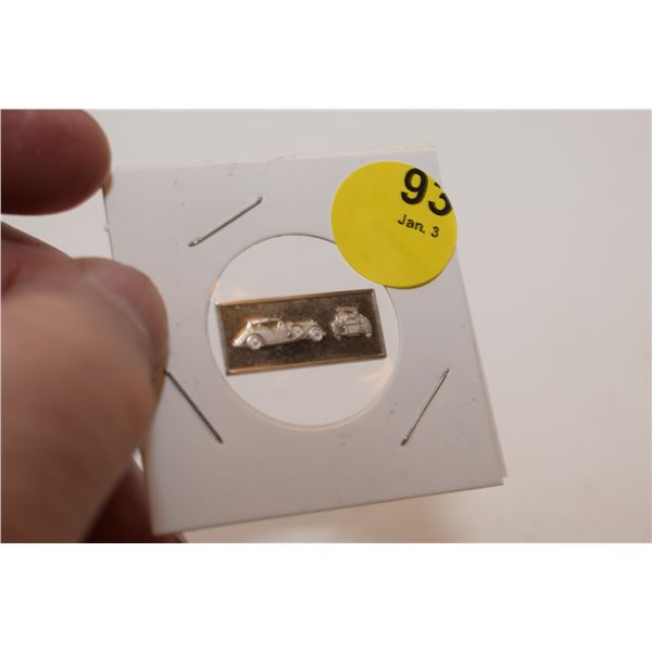 .05 oz Sterling Silver Automobile Bar – ALVIS