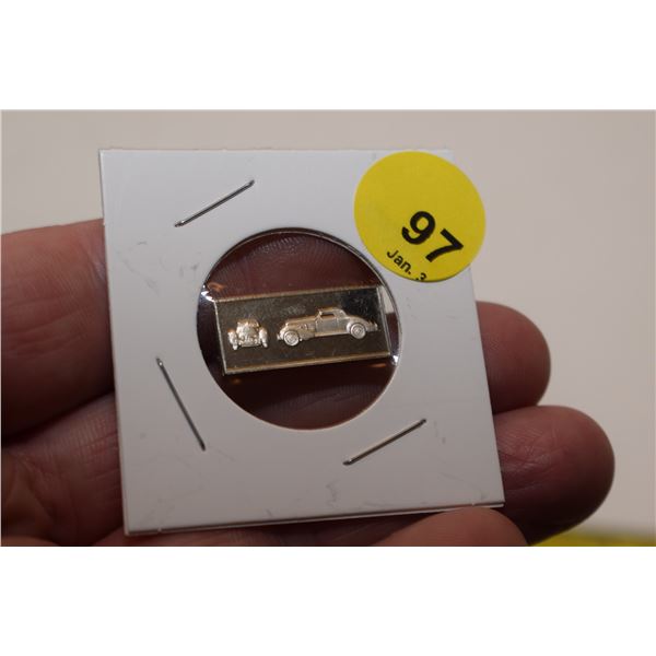 .05 oz Sterling Silver Automobile Bar – CORD