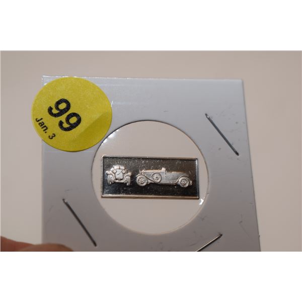 .05 oz Sterling Silver Automobile Bar – HISPANO-SUIZA