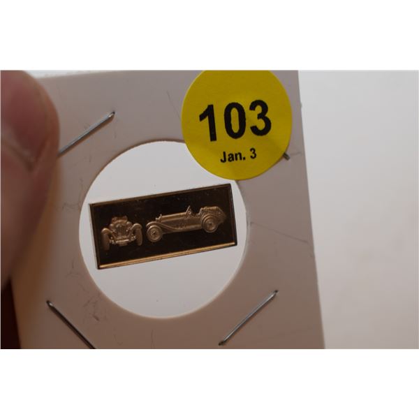 .05 oz Sterling Silver Automobile Bar – ALFA ROMEO