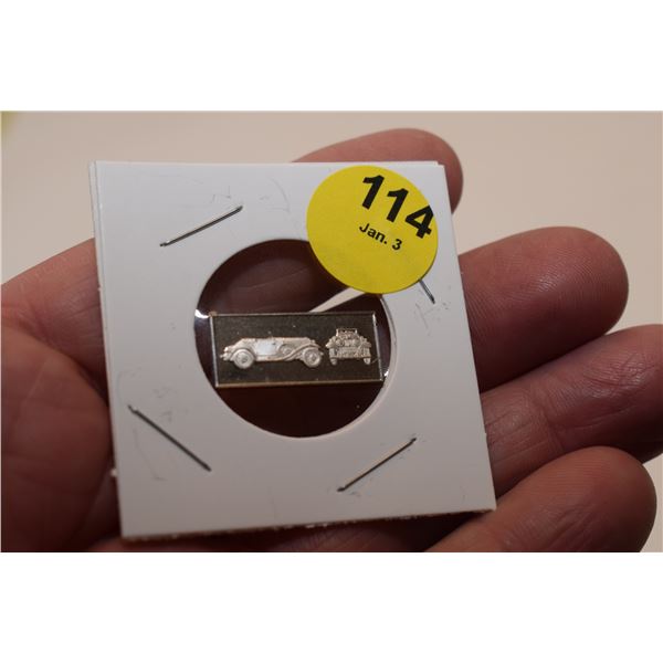 .05 oz Sterling Silver Automobile Bar – STUTZ