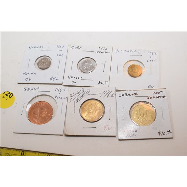 Lot of Foreign Coins