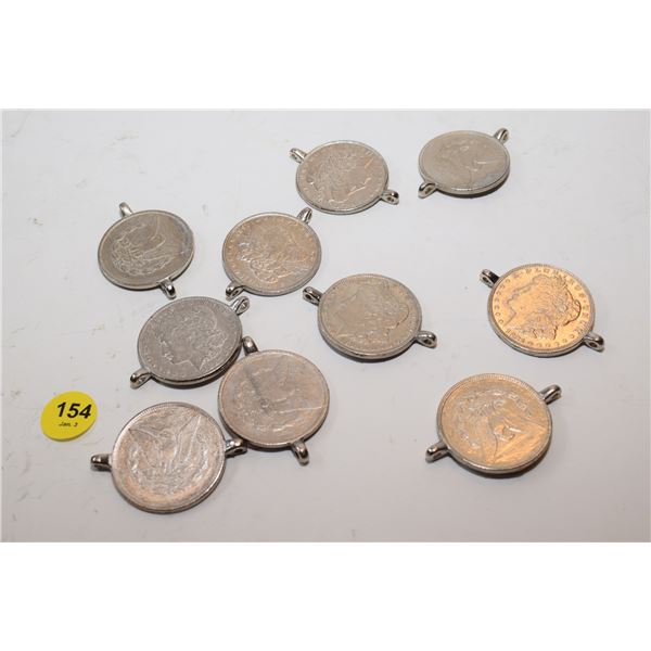 Faux USA Silver Dollar Jewelry