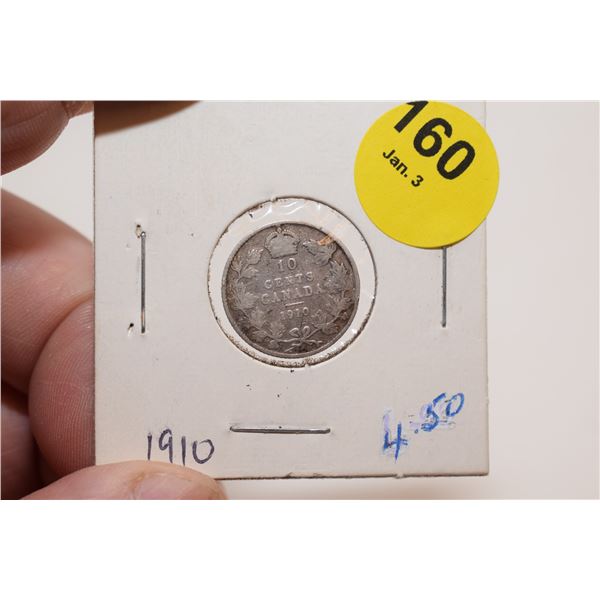 1910 Canadian Silver Dime