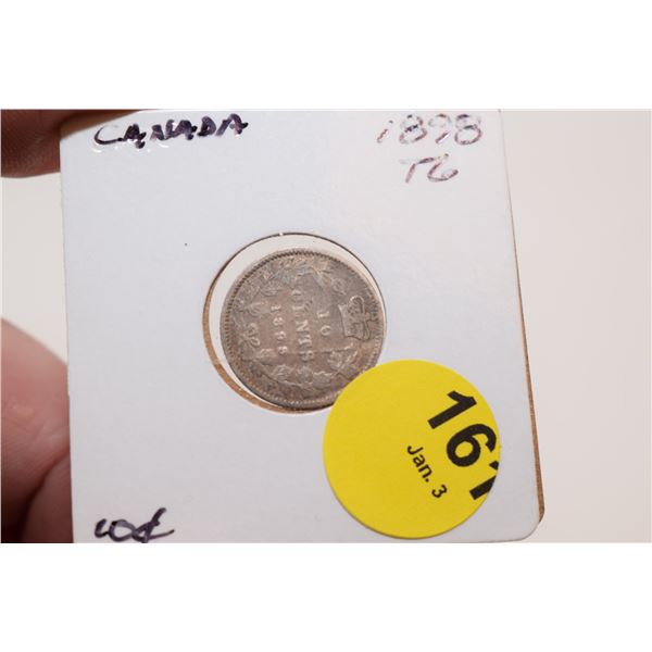 1898 Canadian Silver Dime