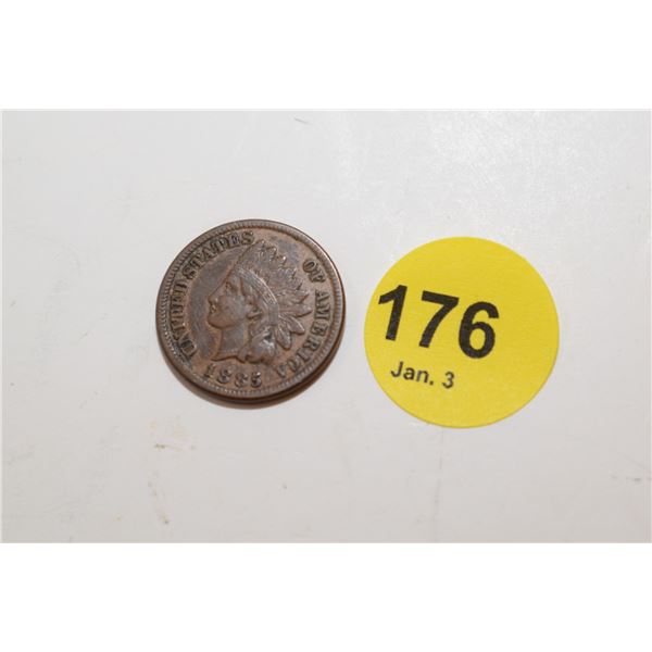 1885 US Indian Penny