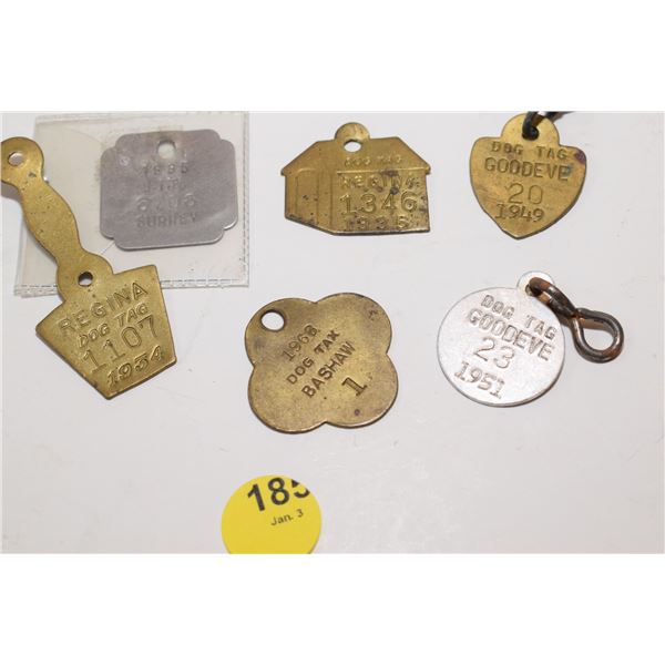 Lot of Assorted Dog Tags