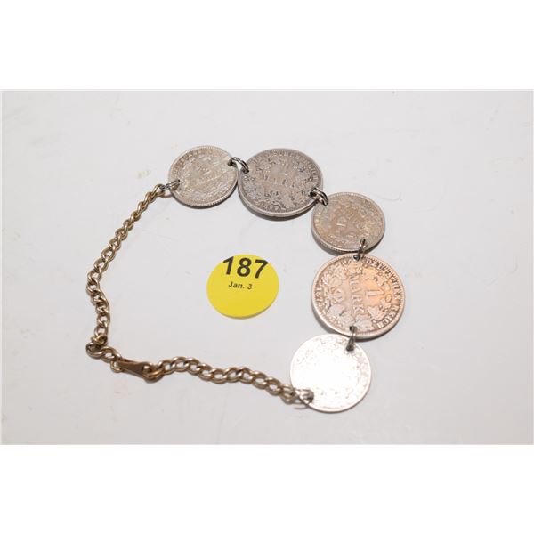 Sterling 1800’s German Goin Bracelet