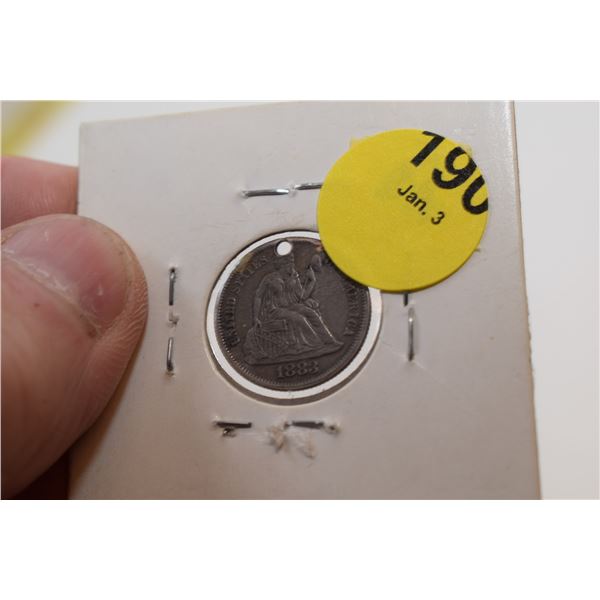 1883 USA Love Token