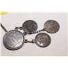 Image 2 : 1895 Queen Victoria Silver Canadian Love Token Pin