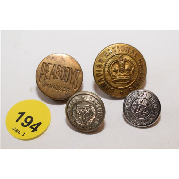 CNR Buttons etc.