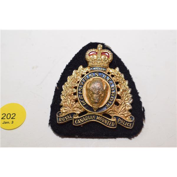 RCMP Cap Badge