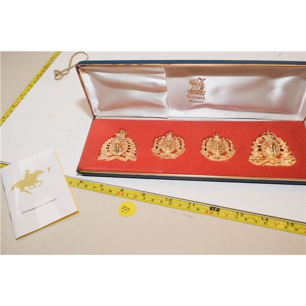 NWMP/RCMP Cap Badges – Gaunt