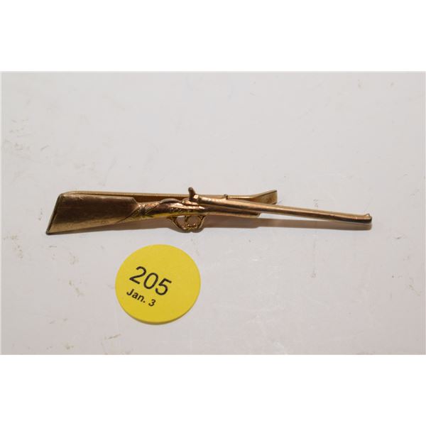 Rifle Tie Clip